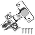 20pcs Soft Closed Cabinet Hinges Suitable for 1 Cm Full Cover