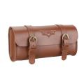 B-soul Vintage Bicycle Handlebar Bag Tail Bag Pu Leather(brown)