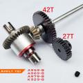 Metal Main Axle Central Drive Shaft Differential Gear Set for Wltoys