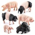 Pig Figures Farm Animals Toy Figures, for Toddlers Kids Boys Girls
