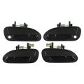 4pcs Car Front Rear Left&right Outer Door Handle for Honda Accord