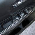 For Nissan Navara Np300 2016-2019 Car Carbon Fibre Knob Head Cover
