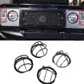 Car Front Small Light Protection Frame Fog Light Cover for Land Rover