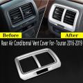 Car Rear Air Conditonnal Vent Cover Armrest Ac Outlet Panel Trim