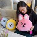 30cm Kpop Bts Bangtan Bt21 Pillow Doll Cushion Plush Toy,b