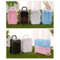 2x Blue Mini Roller Travel Suitcase Candy Box Personality Storage Box
