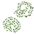 2m Long Artificial Plants Green Ivy Leaves Decoration,grape Leaf