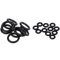 10 Pcs Black Rubber Oil Seal O-rings Seals Washers 16 X 11 X 2.5mm