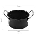 Carbon Steel Soup Stock Porridge Pots Household Outdoor Bbq Sauce Pot