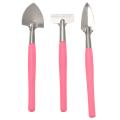 12 Pieces Mini Garden Hand Transplanting Succulent Tools (pink)