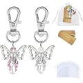 Angel Keychains,angel Pendants Lucky Charms Small Gifts Wedding