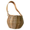 Children's Small Rattan Bag Cute Hand-woven Rattan Picking Basket