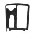 Car Abs Console Cup Holder Frame Trim Black(carbon Fiber Pattern)