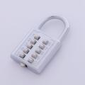 Anti-theft Button Combination Padlock Digit Password Lock Zinc Alloy
