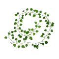 2m Long Artificial Plants Green Ivy Leaves Decoration,grape Leaf