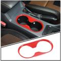 For Ford Ranger Everest 2015+ Car Water Cup Holder Cover,red