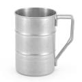 350ml Double Wall Water Cup Coffee Tea Mug for Home Outdoor Camping