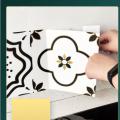 10 Pieces Of Square Self-adhesive Tile Stickers Retro 20x20cm Jhz-04
