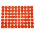 19mm Circles Round Code Stickers Self Adhesive Sticky Labels Red