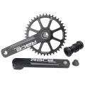 Racework Road Bike Crankset 40t Gxp Single Chainring 10/11 Speed