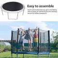 8ft Weatherproof Round Trampoline Replacement Jumping Mat Jump Cloth