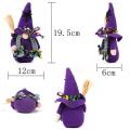 Halloween Horror Theme Handmade Gnome Faceless Doll for Family B