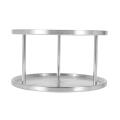 Spice Rack Stainless Steel 360 Degree Turntable 2 Stand