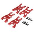 Metal Front and Rear Suspension Arm for Arrma 1/8 Infraction,red