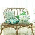 Set Of 4 Decorative Cushion Covers 45x45cm, Green Plants Waterproof