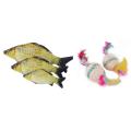 Chewing Simulation Stuffed Fish Catnip Pet Toy for Cats Kitten 20cm
