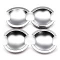 4pcs Side Door Handle Bowl Cover Trim for Toyota Camry 2012 Styling