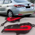 2pcs Auto Led Reflector Taillight Rear Fog Lamp