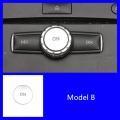 Car Console Volume Switch Button Cover for Benz W204 C180 E260 Ml350