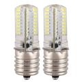 2x E17 Socket 5w 64 Led Lamp Bulb 3014 Smd Light White Ac 110v-220v