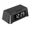 15w Qi Alarm Clock Wireless Charger Pad for Apple Watch 6 5 4