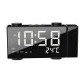 Projection Alarm Clock for Bedrooms,radio Alarm Clock with Projection