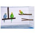 Natural Wood Bird Perch Stand, Hanging Multi Branch Perch