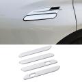 For Ford Evos 2022 Chrome Abs Car Door Panel Handle Cover Trim