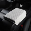 Car Center Console Leather Armrest Box Pad Protector for Tesla