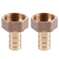 12mm Hose Barb 1/2bsp Female Thread Quick Connector Adapter Gold