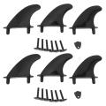 2x Surfboard Fin Kits Soft Top Foam Accessories for Surfing