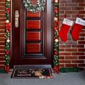 Christmas Doormat Welcome Decor Santa Claus Door Mat Kitchen Mat C