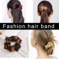 12 Pcs , Stretch Satin Hair , Hair Band, Rope Hair, Girls and Women's