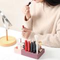 Silicone Organizer Lipstick Storage Rack Cosmetic Desktop Lip -gray