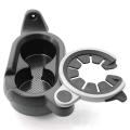 Double Hole Car Drink Holder for Benz Smart Fortwo 451 2007-2015