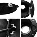 For Jeep Wrangler Jk 07-18 Car Gas Gasoline Tank Cap Cover with Lock