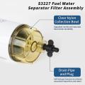 Fuel Filter Water Separator with Clear Bowl Assembly Replacement