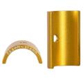 25.4-31.8 Aluminum Alloy Bicycle Handlebar Stem Shim Adapter,gold