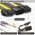 8 Pin Pcie Splitter to Dual 8 Pin (6+2) Graphics Card Pcie Power