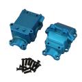 Metal Gear Box Upper and Lower Cover for 1/14 Wltoys 144001,blue
